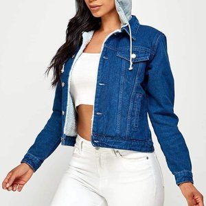 Jacket with hood Levi style